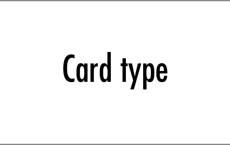 Card type