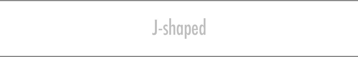 J-shaped
