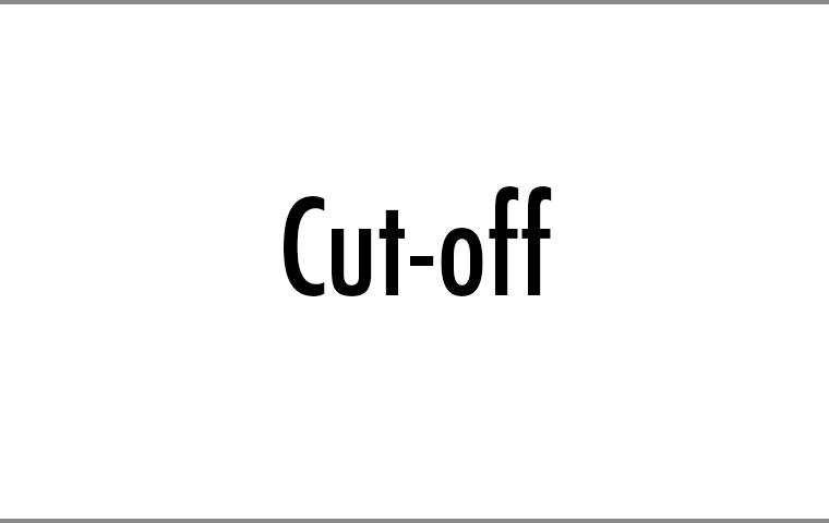 Cut-off